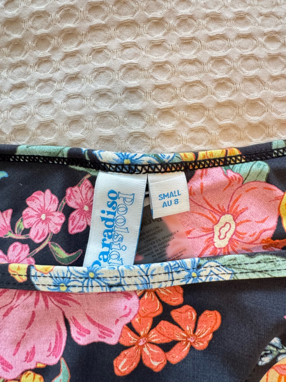 Poolside Paradiso Tropics Skimpy String Tie Bikini - Picture 6 of 8